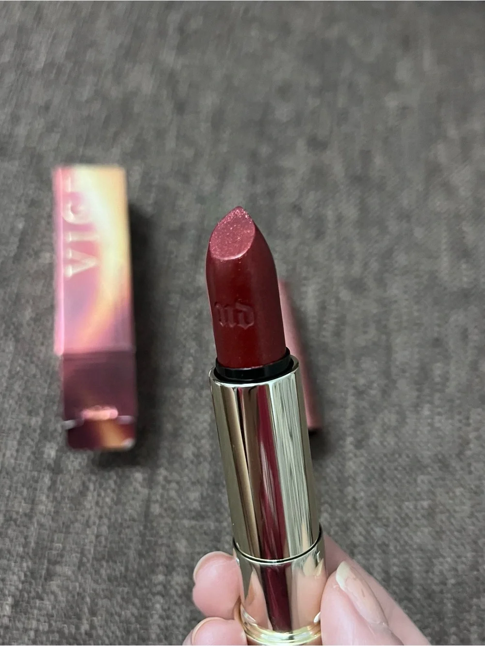 URBAN DECAY Vice Lipstick HEAT Metallized Full Size Aug sale